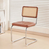 Mid-Century Modern Dining Chairs with Metal Frame, Multiple Styles Leisure chair for Kitchen, Living Room, Office , Muebles