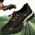 Summer fashion breathable mesh shoes Men's casual tennis sneakers Men's non-slip hiking shoes Men's hiking shoes