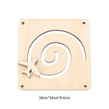 Busy Board DIY Montessori Toys Lock Mobile Children Wood Chips Skill Training Parent-Child Game Puzzle Intelligence Development