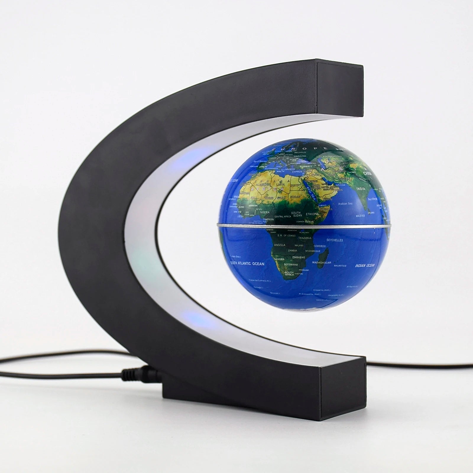 Magnetic Floating Levitation Globe LED World Map Electronic Anti-Gravity Lamp Novelty Ball Light Home Decor Lamps Birthday Gifts