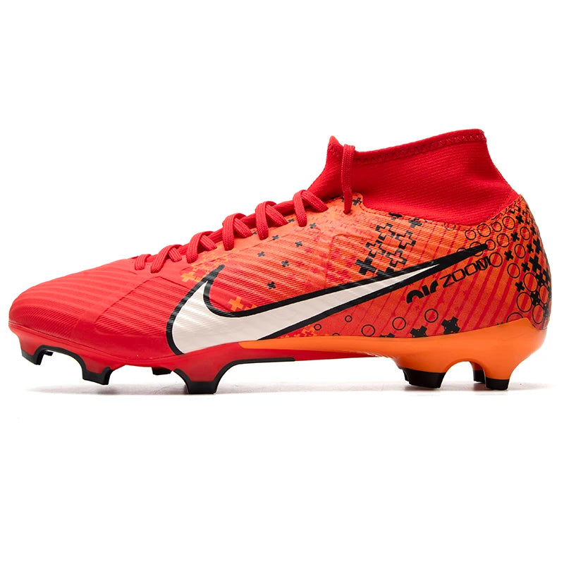 NIKE ZOOM SUPERFLY 9 ACAD MDS FG/MG Men's Trainers Mid-Range High Top FG/MG Hybrid Cleats MDS Football Shoes FD1162-600