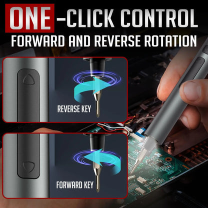 Juego de destornilladores eléctricos de precisión 75 en 1 con 71 puntas magnéticas Phillips/Torx y 3 luces LED, herramienta multifuncional de reparación eléctrica.
