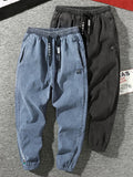 Big Size Men's Jogger Jeans 6XL 7XL 8XL Streetwear Black Blue Casual Denim Cargo Pants Stretch Cotton Taper Jeans Baggy Trousers