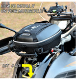 Motorcycle Tank Bag For BMW R1250GS R1200GS S1000XR F850GS R 1200 RT/R 1250 GS ADV F750 F900 XR Luggage Quick Lock Racing Backpa