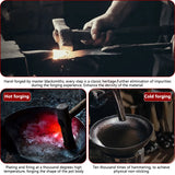 Carbon Steel Wok Pan 32cm Stir-Fry Pans with Wooden Lid Uncoated Flat Bottom Chinese Pan for Induction Electric Gas All Stoves
