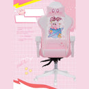 Cute Cartoon Gaming Chair Computer Office Chair Home Reclining Lift Comfortable Student Dormitory Swivel Chair Nylon Feet