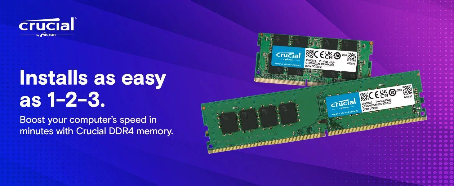 Crucial Memory Laptop RAM DDR4 16GB 8GB 4GB 2133 2400 2666 3200MHz SODIMM PC4-17000 19200 21300 25600 Notebook For INTEL&AMD