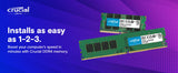 Crucial Memory Laptop RAM DDR4 16GB 8GB 4GB 2133 2400 2666 3200MHz SODIMM PC4-17000 19200 21300 25600 Notebook For INTEL&AMD