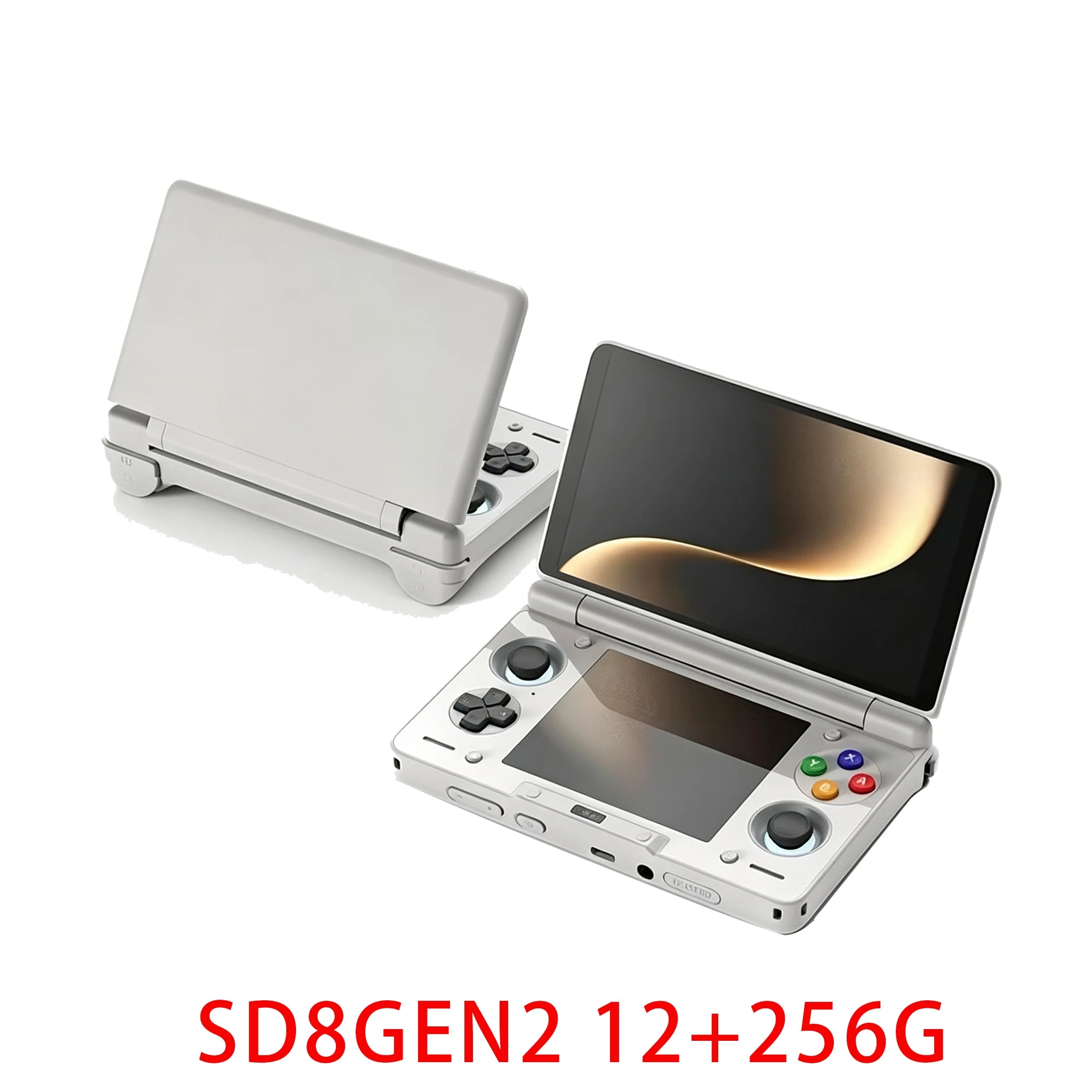 AYN Thor 6'' OLED Dual Screen Gaming Handheld Qualcomm Snapdragon CPU Android13 6000mAh Battery Hall Stick Game Console