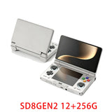 AYN Thor 6'' OLED Dual Screen Gaming Handheld Qualcomm Snapdragon CPU Android13 6000mAh Battery Hall Stick Game Console