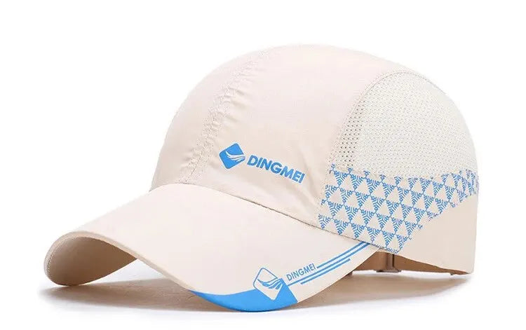 Men's Hats, Spring and Summer, New Outdoor Sunshade Travel Hats, Fashionable Casual Baseball Caps, Young and Middle-Aged Caps