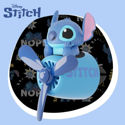 Disney Stitch Air Freshener Car Perfum Kawaii Propeller Outlet Vent Fresheners Perfume Suitable for Car Interior Decoration