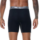 4pcs Set Mid-Long Boxer Shorts Men's Underwear Cotton Breathable Male Underpants for Men Homme Boxershorts Slips Soft Panties