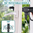 200Bar 6 IN 1 Brushless High Pressure Car Washer Gun Electric High Pressure Washer for Garden Tool Makita 18V Battery