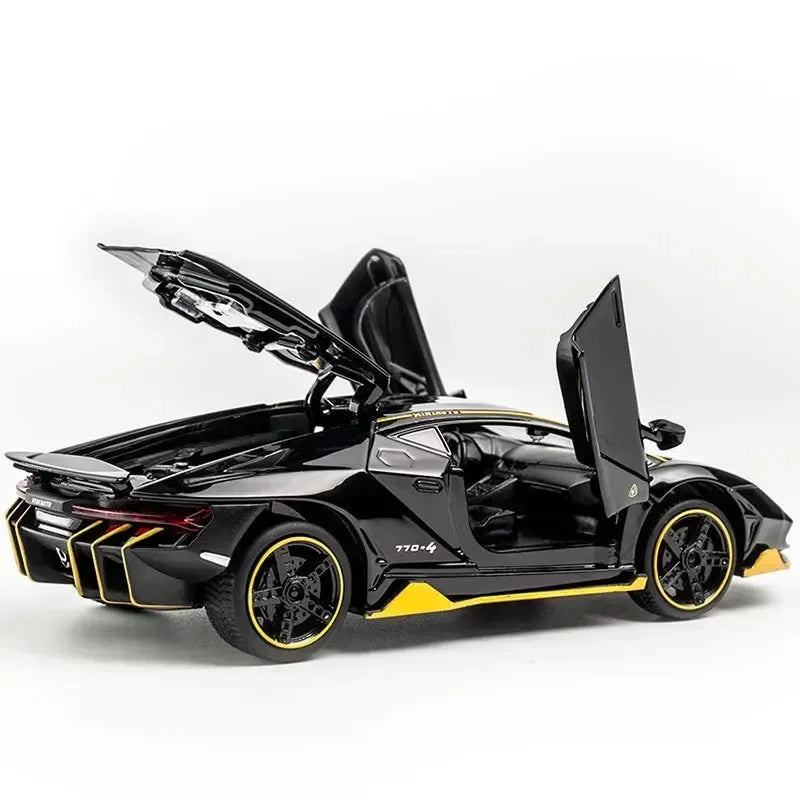 1:32 Lamborghinis LP770 LP750 Car Alloy Sports Car Model Diecast Sound Super Racing Lifting Tail Hot Car Wheel For Children Gift