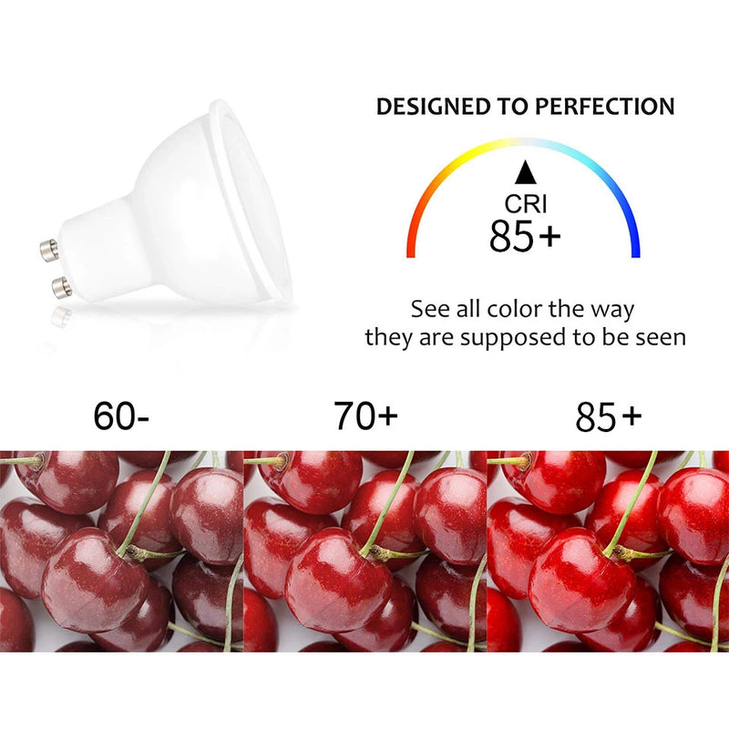 1/4/6/10pcs LED Spotlight GU10 MR16 E27 E14 220V High Lumen 3000K/4000K/6000K LED Light Lamp For Home Decoration Replace