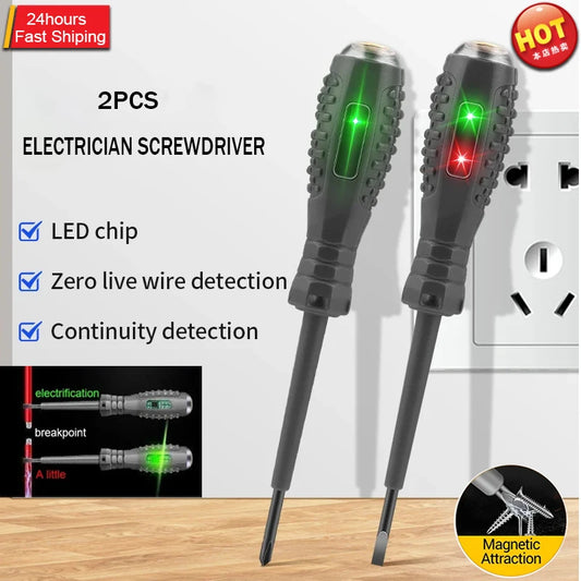 Electrician Screwdriver Zero Line Induction Voltage Test Pen Multifunctional Electrician's Screwdriver Handheld Tools