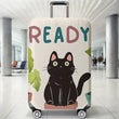 Luggage Protective Cover With Cartoon Print
