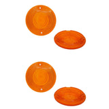 For Harley Touring Electra Glide Road King Ultra Glide Softail 1986 - 2014 Motorcycle Front Turn Signal Light Lens Cover Parts