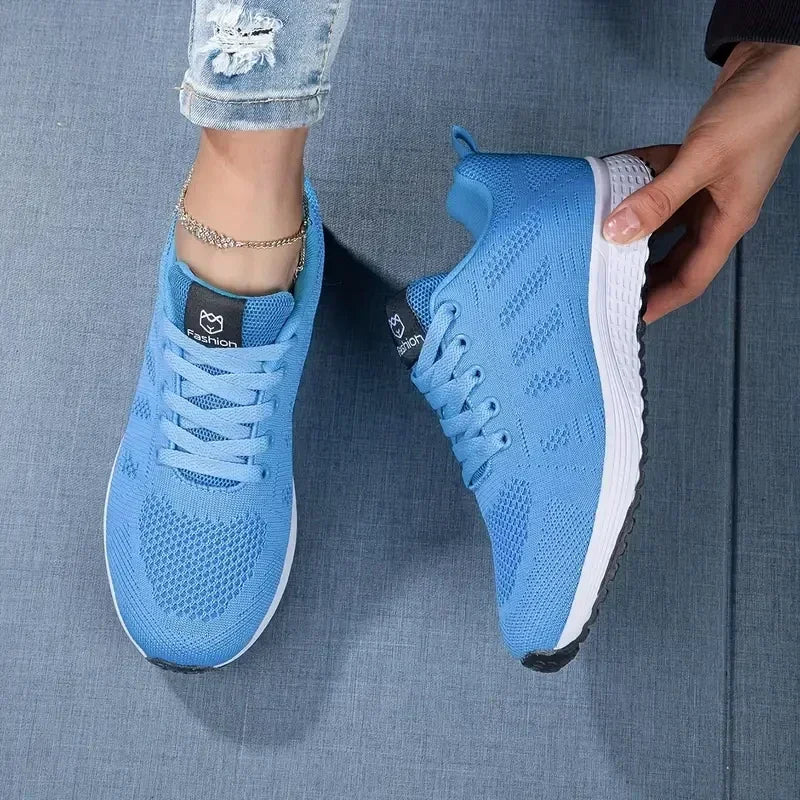 Running Shoes for Women Breathable Casual Sneakers Luxury Brand Sport Shoes Summer Fashion Light Basketball Tenis Walking Shoes