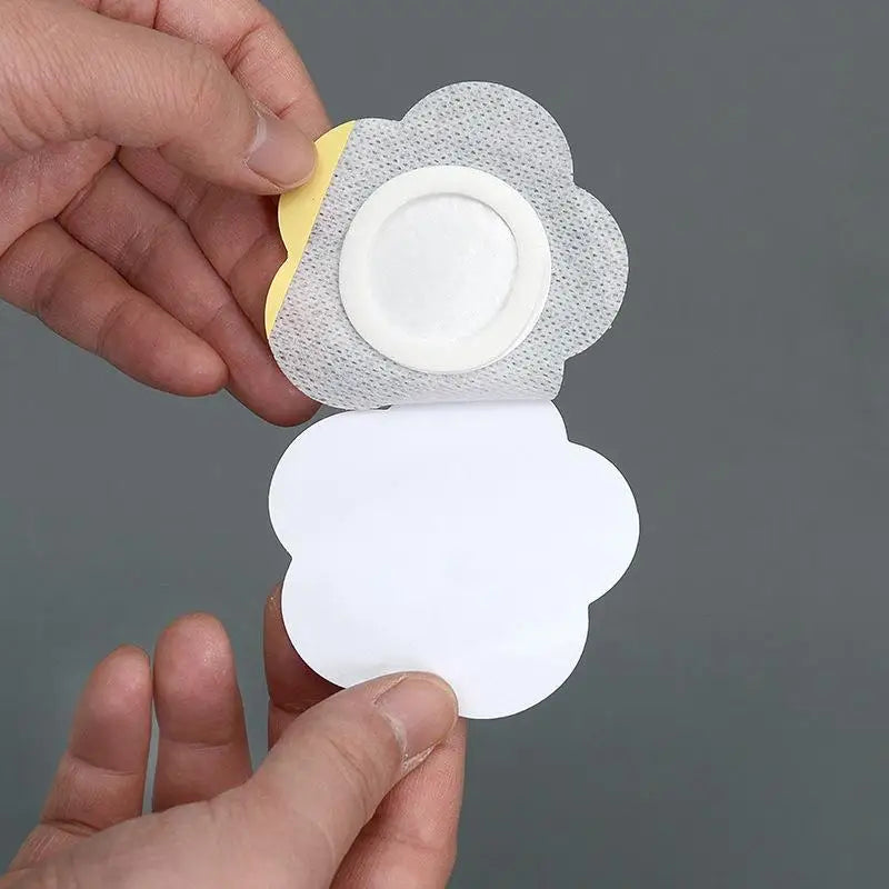 50pcs/Set Replacement Disposable Castor Oil Pack Self-Adhesive Adhesive Navel Stickers Seepage Resistant Belly Button Protectors