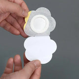 50pcs/Set Replacement Disposable Castor Oil Pack Self-Adhesive Adhesive Navel Stickers Seepage Resistant Belly Button Protectors