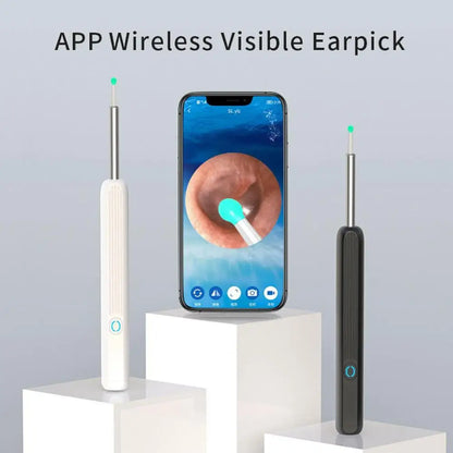 3Pcs/Set Ear Spoon Replacement For NE3 Wireless Smart Visual Ear Cleaner Otoscope Ear Wax Camera Removal