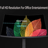 27 Inch Curved Monitor 75Hz 2ms Desktop PC LCD FHD Computer Display Gaming IPS Panel Screen LED 1080P Desktop Display