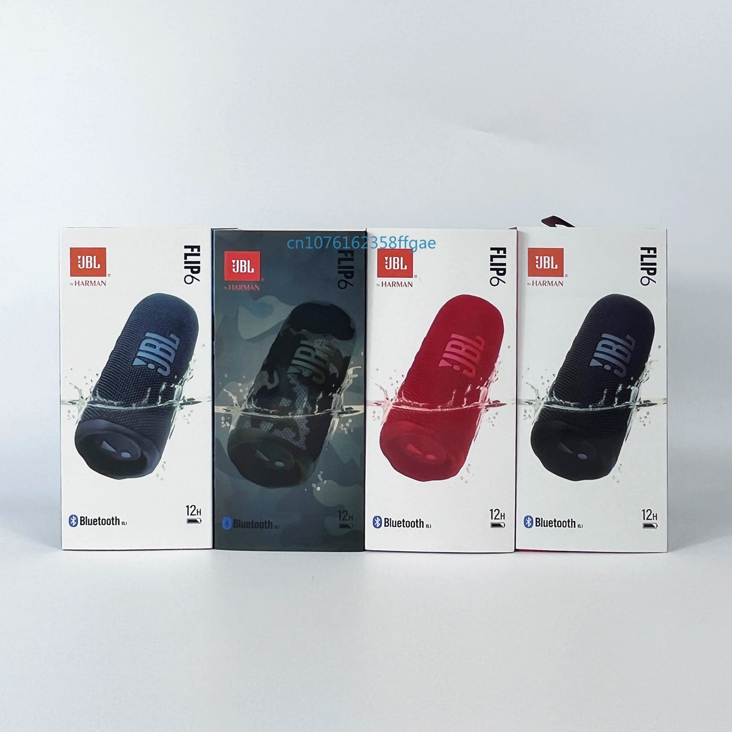 Original JBL FLIP 6 Bluetooth Speaker FLIP6 Portable IPX7 Waterproof Outdoor Stereo Bass Music Track Speaker Independent Tweeter