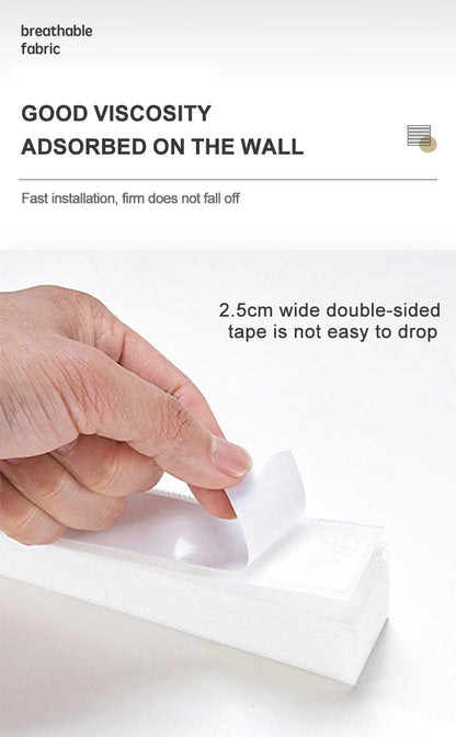 Self-Adhesive Pleated Blind High Shading Non-Woven Window Shade Bathroom Kitchen Balcony Zebra Blackout Curtain