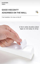 Self-Adhesive Pleated Blind High Shading Non-Woven Window Shade Bathroom Kitchen Balcony Zebra Blackout Curtain