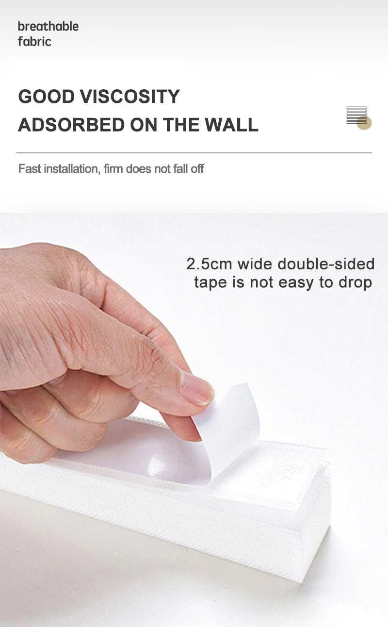 Self-Adhesive Pleated Blind High Shading Non-Woven Window Shade Bathroom Kitchen Balcony Zebra Blackout Curtain