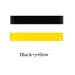 black and yellow