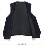 Suit Boutique Men's Fashion Business (Blazer+ Vest + Trousers) Gentleman's Wedding Casual Professional Formal Suit 3 Piece M-6XL