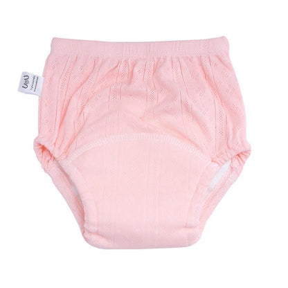 Newborn Training Pants Baby Shorts Solid Color Washable Underwear Boy Girl Cloth Diaper Reusable Nappies Infant Panties