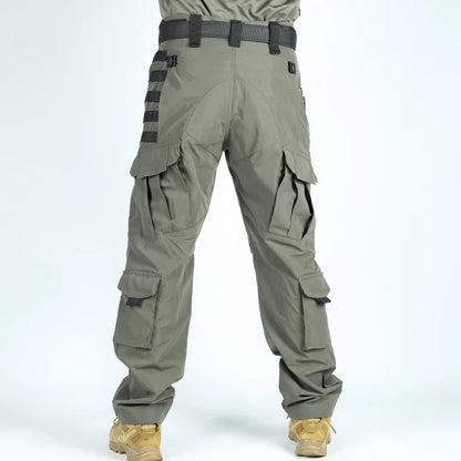 Men's Urban Ops Tactical Cargo Pants Work Casual Water Resistant Hiking Climbing Pants for Men Combat Trousers Army Combat Pants