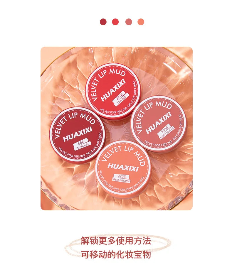 Korean Female Cosmetics Cute Makeup Matte Lipstick Care Lip Plumping Gloss Mud Tint for Lips Lipgloss Base Long Lasting Lip Dye