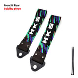 JDM Racing Culture Car Pendant Tow Strap Belt Tow Rope Ribbon Trailer Rope Bumper Towing Strap FOR NOS HKS Initial D Accessories