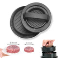 Aço inoxidável smash hambúrguer imprensa hambúrguer patins carne masher circular imprensa de carne molde para deli carnes acessórios de cozinha
