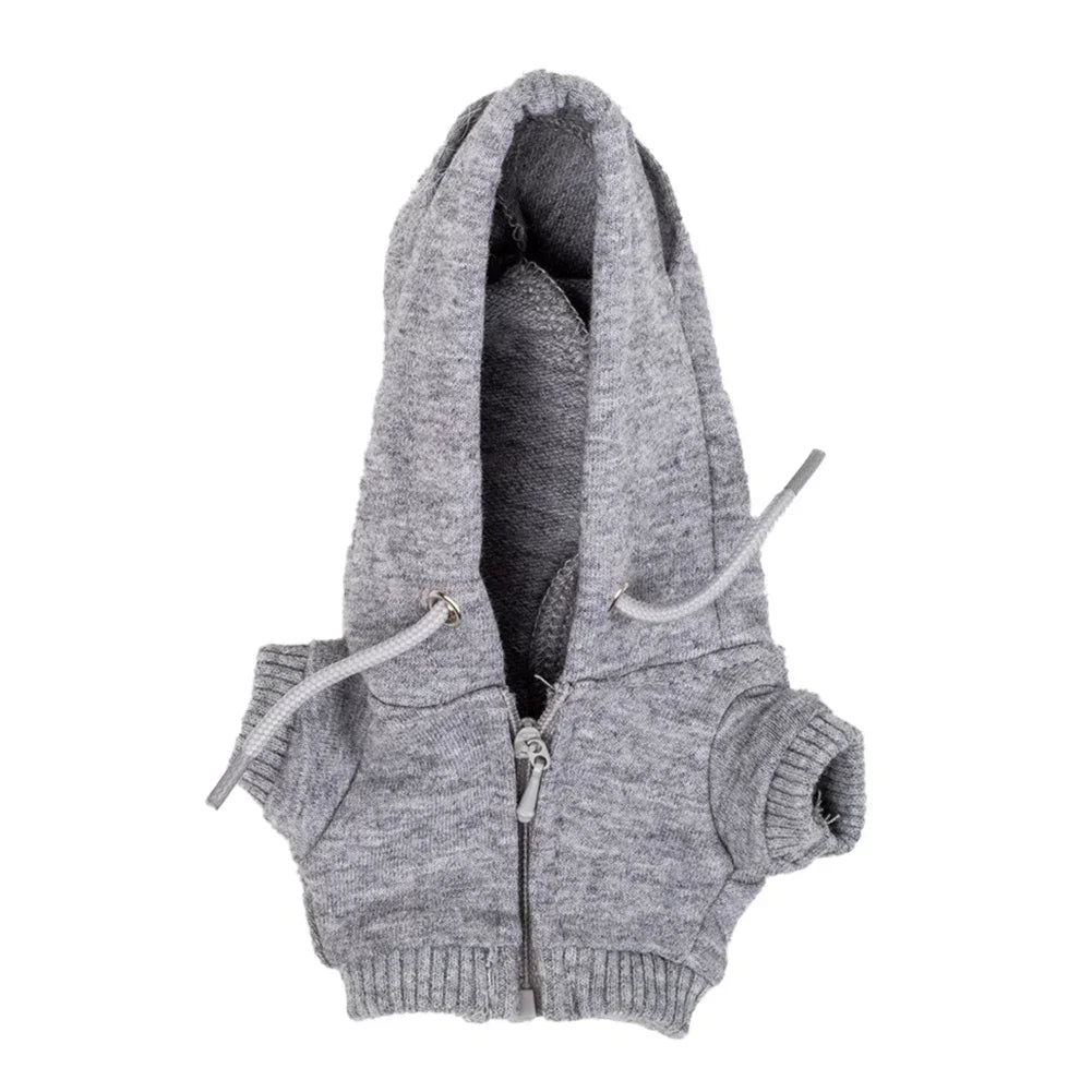 For Labubu Casual Sweatsuit Set Comfy Clothes for Labubu 15/17cm Dolls Featuring Ribbed Hem Details Fashion Doll Accessories