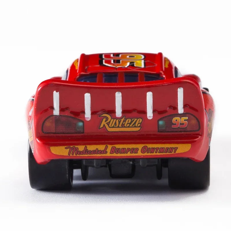 Disney Pixar Cars Toys Racing Lightning McQueen Jackson Storm Mater Sheriff 1:55 Diecast Model Car Toy Children Birthday Gift