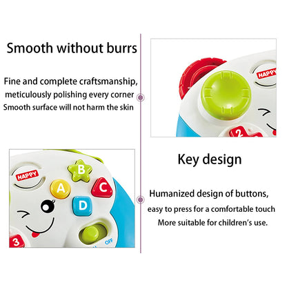 Puzzle early education parent-child interaction children's toys, electric games, music controllers, early education lights