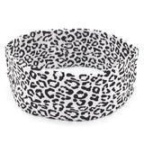 Fashion Leopard Print Sports Headband Yoga Headband Women's Fitness Elastic Cotton Sweat-Absorbing Headscarf Athletic Headwear