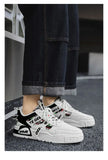 Casual Fashion Leather Sneakers New Skateboard Men's Shoes Outdoor Running Sports Shoes Hiking Tennis Platform Luxury Footwear