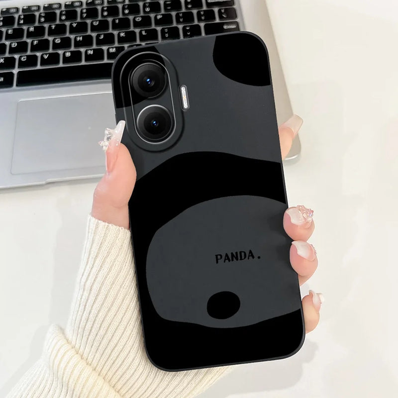 For Xiaomi Poco F7 Phone Cover For Redmi Turbo 4 Pro 5G Case Silicone Cute Cartoon Fashion Luxury Love Shockproof Bumper Funda