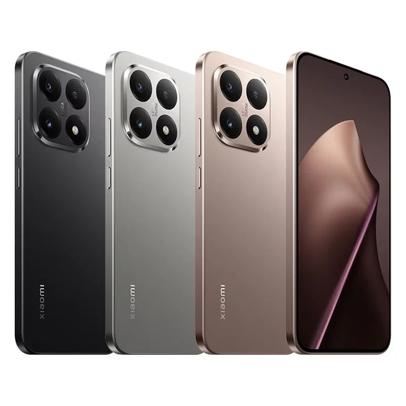 Global Version Xiaomi 15T MediaTek Dimensity 8400-Ultra Smartphone 6.83" 120Hz Display Leica Summilux Optical 50MP Triple Lens Xiaomi HyperOS 5500mAh (typ) Large Battery 67W HyperCharge Xiaomi Cellphone