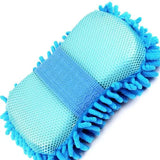 2Pcs Coral Car Wash Mitts Car Cleaning Sponge Care Detailing Brushes Auto Gloves Styling Car Cleaning Tools Auto Accessories