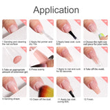 LIMEGIRL 15g Non-Stick Extension Gel UV Quick Build Solid Nail Extension Gel 3D Shaping Nail Art Solid Milky Jelly Hard Gel