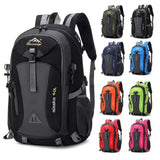Multifunctional Backpack Breathable Hiking Sports Backpack Large Capacity Backpack Polyester For Hiking Cycling Gym