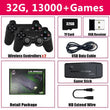 Consola de videojuegos M8 4K con 20.000 juegos integrados, mando inalámbrico, retro, portátil, para PS1, envío directo